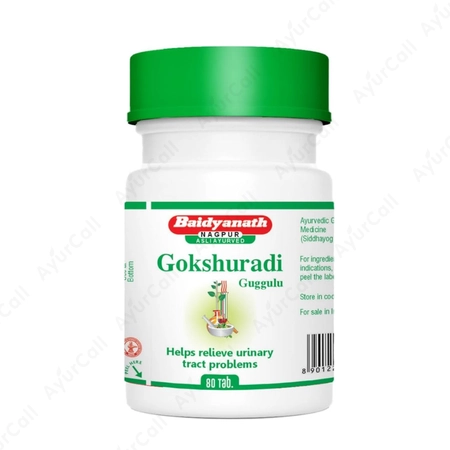Baidyanath Gokshuradi Guggulu (80 Nos)