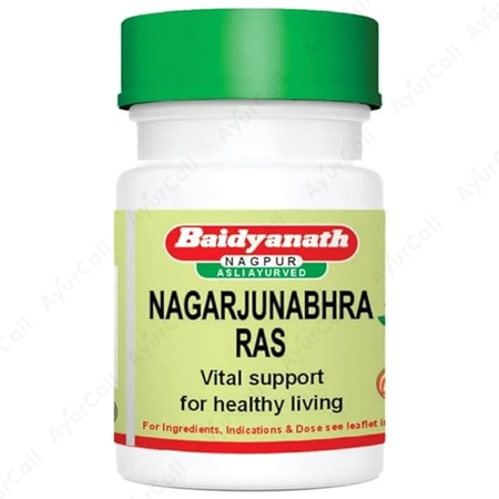 Baidyanath Nagarjunabhra Ras (40 Nos)