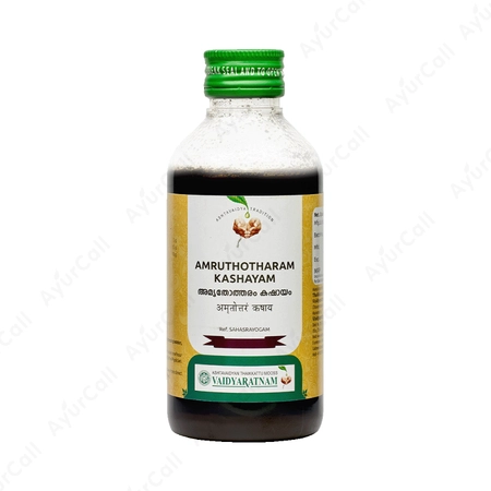 Vaidyaratnam Amrithotharam  Kashayam (200 ML)