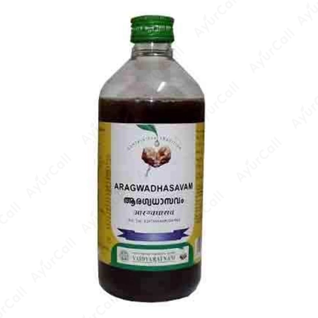 Vaidyaratnam Aragwadhasavam (450 ML)