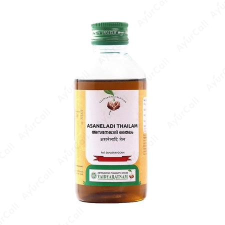 Vaidyaratnam Asaneladi Thailam (200 ML)