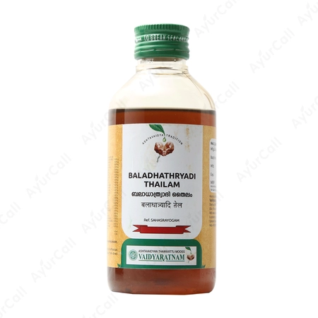Vaidyaratnam Baladhathriadi Thailam (200 ML)