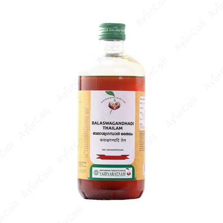 Vaidyaratnam Balaswagandhadi Thailam (200 ML)