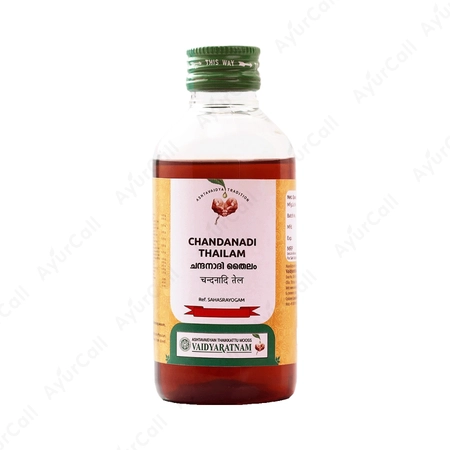Vaidyaratnam Chandanadi  Thailam (200 ML)