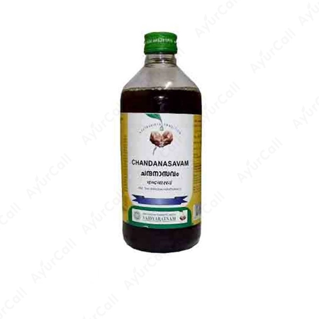 Vaidyaratnam Chandanasavam (450 ML)
