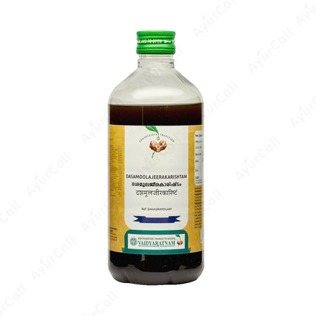 Vaidyaratnam Dasamoolajeerakarishtam (450 ML)
