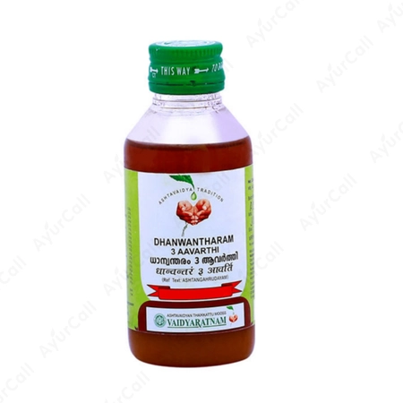 Vaidyaratnam Dhanwantharam  3 Aavarthi (100 ML)