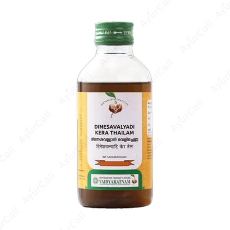 Vaidyaratnam Dinesavalyadi  Kera Thailam (200 ML)