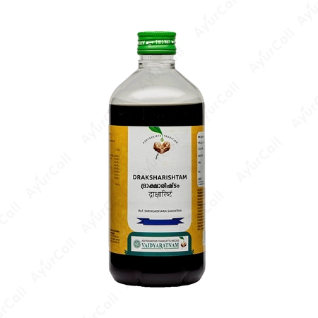 Vaidyaratnam Draksharishtam (450 ML)