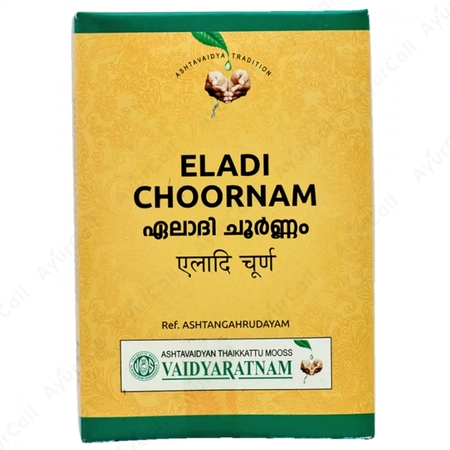 Vaidyaratnam Eladi Choornam (50 GM)