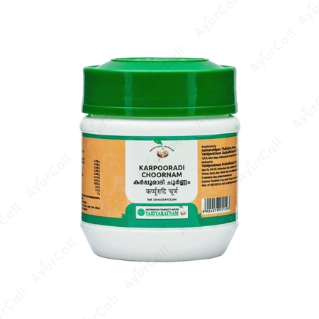 Vaidyaratnam Karpooradi Choornam (50 GM)