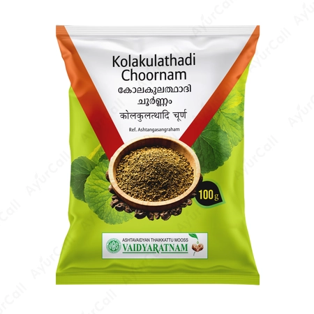 Vaidyaratnam Kolakulathadi Choornam (100 GM)