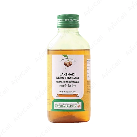 Vaidyaratnam Lakshadi Kera Thailam (200 ML)