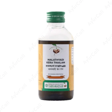 Vaidyaratnam Malatyadi Kera Thialam (200 ML)