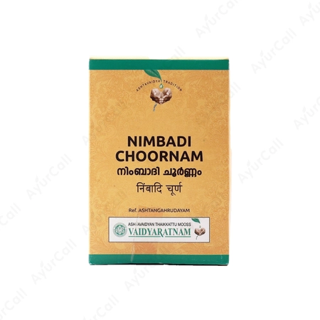 Vaidyaratnam Nimbadi Choornam (50 GM)