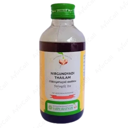 Vaidyaratnam Nirgundyadi Thailam (200 ML)