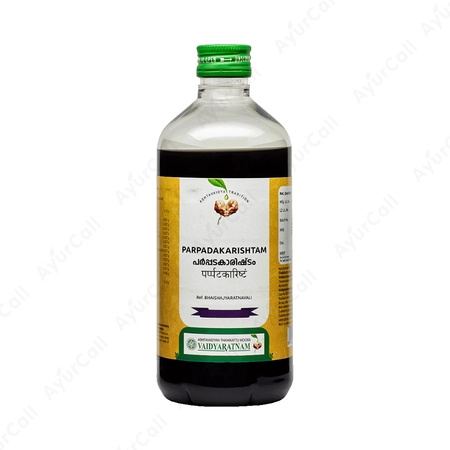 Vaidyaratnam Parpadakarishtam (450 ML)