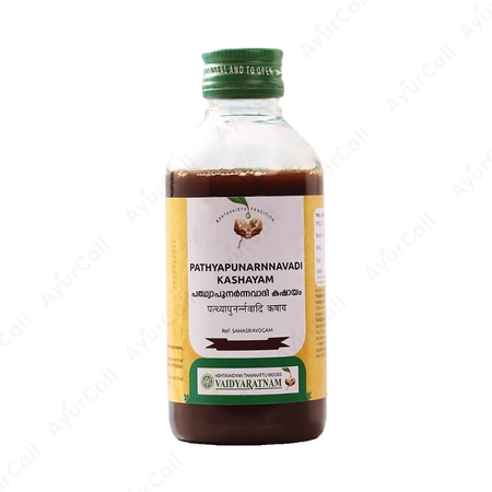 Vaidyaratnam Pathyapunarnavadi Kashayam (200 ML)