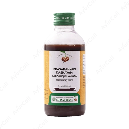 Vaidyaratnam Prasaranyadi  Kashayam (200 ML)