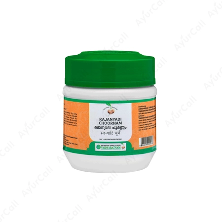 Vaidyaratnam Rajanyadi Choornam (50 GM)