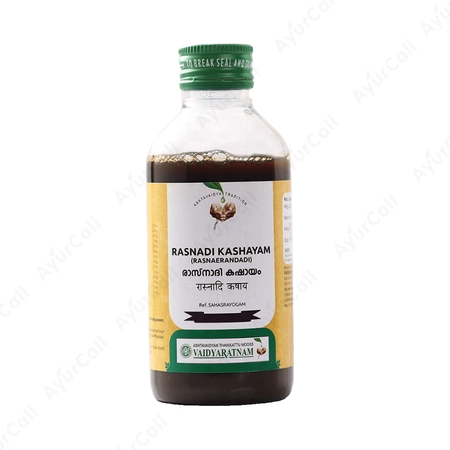 Vaidyaratnam Rasnadi Kashayam (Rasnaerandadi Kashayam) (200 ML)
