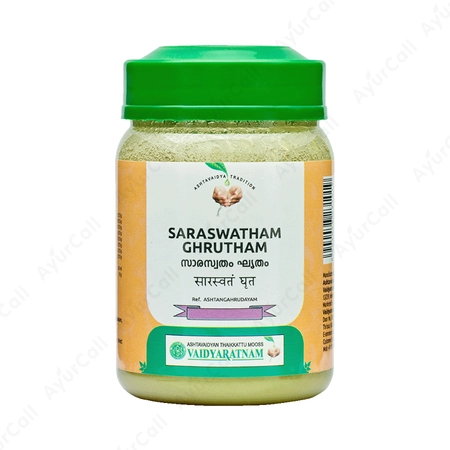 Vaidyaratnam Saraswatham Ghrutham (150 GM)
