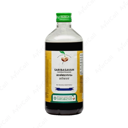 Vaidyaratnam Saribasavam (450 ML)