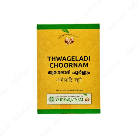 Vaidyaratnam Thwageladi Choornam (50 GM)