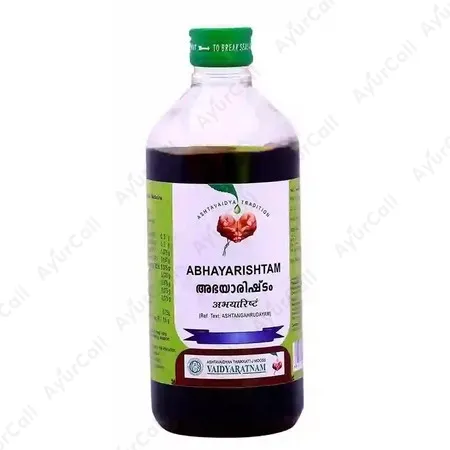 Vaidyaratnam Abhayarishtam (450 ML)