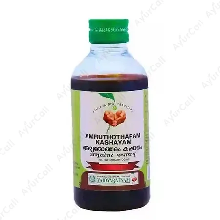 Vaidyaratnam Amrithotharam  Kashayam (200 ML)