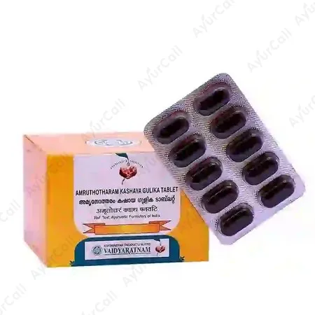 Vaidyaratnam Amruthotharam Kashaya Tablet (10 Nos)