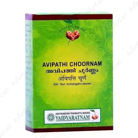 Vaidyaratnam Avipathi Choornam (50 GM)