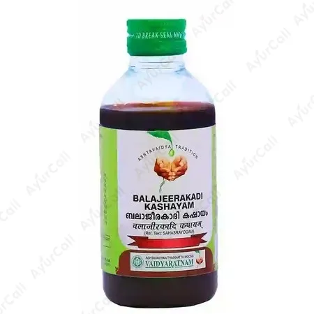 Vaidyaratnam Balajeerakadi Kashayam (200 ML)