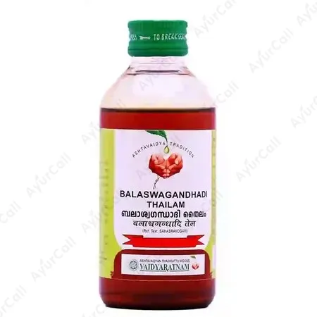 Vaidyaratnam Balaswagandhadi Thailam (200 ML)