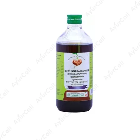 Vaidyaratnam Bringarajasavam (Bhringarajarasam) (450 ML)