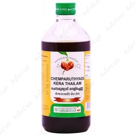 Vaidyaratnam Chemparuthyadi Kera Thailam (200 ML)