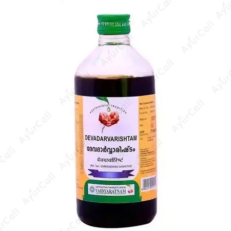 Vaidyaratnam Devadarvarishtam (450 ML)
