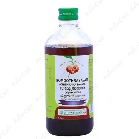Vaidyaratnam Gomoothrasavam  (Chithrakasavam) (450 ML)