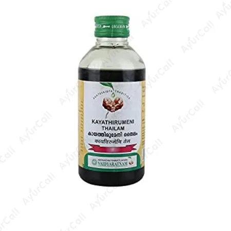 Vaidyaratnam Kayathirumeni Thailam (200 ML)
