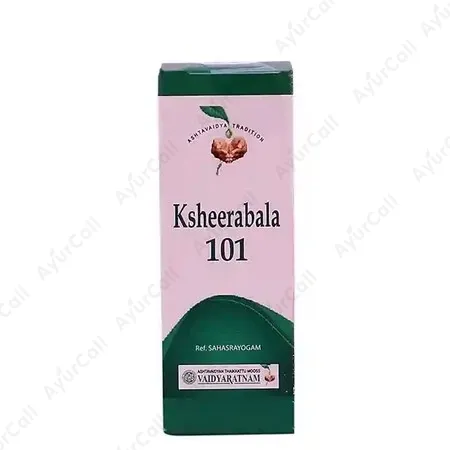 Vaidyaratnam Ksheerabala 101 Aavarthi (10 ML)