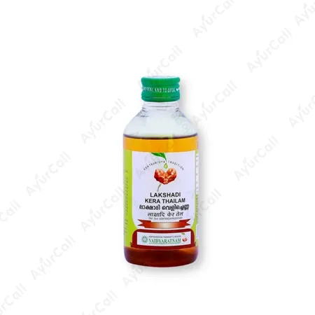 Vaidyaratnam Lakshadi Kera Thailam (200 ML)