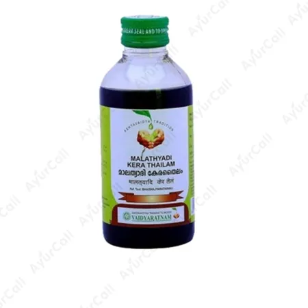 Vaidyaratnam Malatyadi Kera Thialam (200 ML)