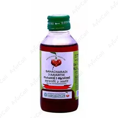 Vaidyaratnam Sahacharadi  3 Aavarthi (100 ML)
