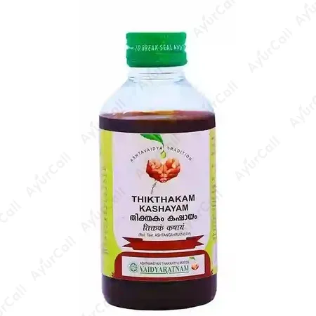 Vaidyaratnam Thikthakam Kashayam (200 ML)