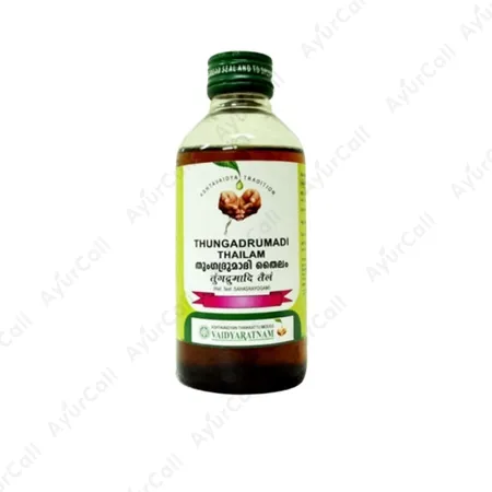 Vaidyaratnam Thungadrumadi  Thailam (200 ML)