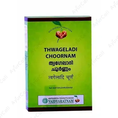 Vaidyaratnam Thwageladi Choornam (50 GM)