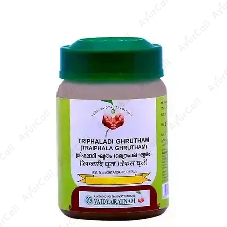 Vaidyaratnam Triphaladi Ghrutham (Traiphala Ghrutham) (150 GM)