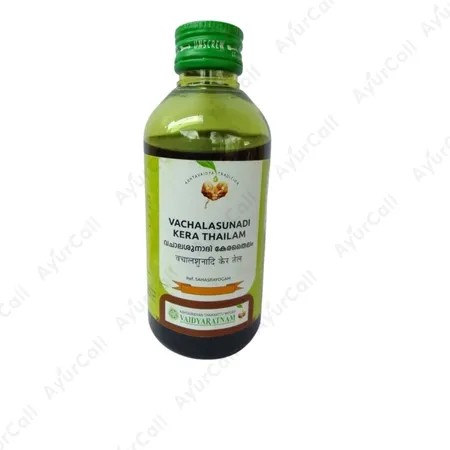 Vaidyaratnam Vachalasunadi  Kera Thailam (Vachadi Thailam) (200 ML)