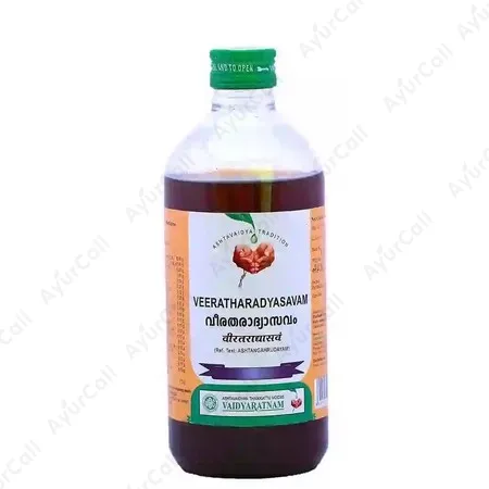 Vaidyaratnam Veeratharadyasavam (450 ML)