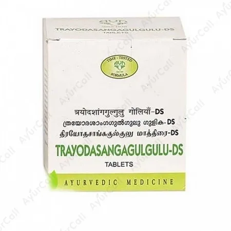 AVN Ayurveda Trayodasasanga Gulgulu DS (10 Nos)